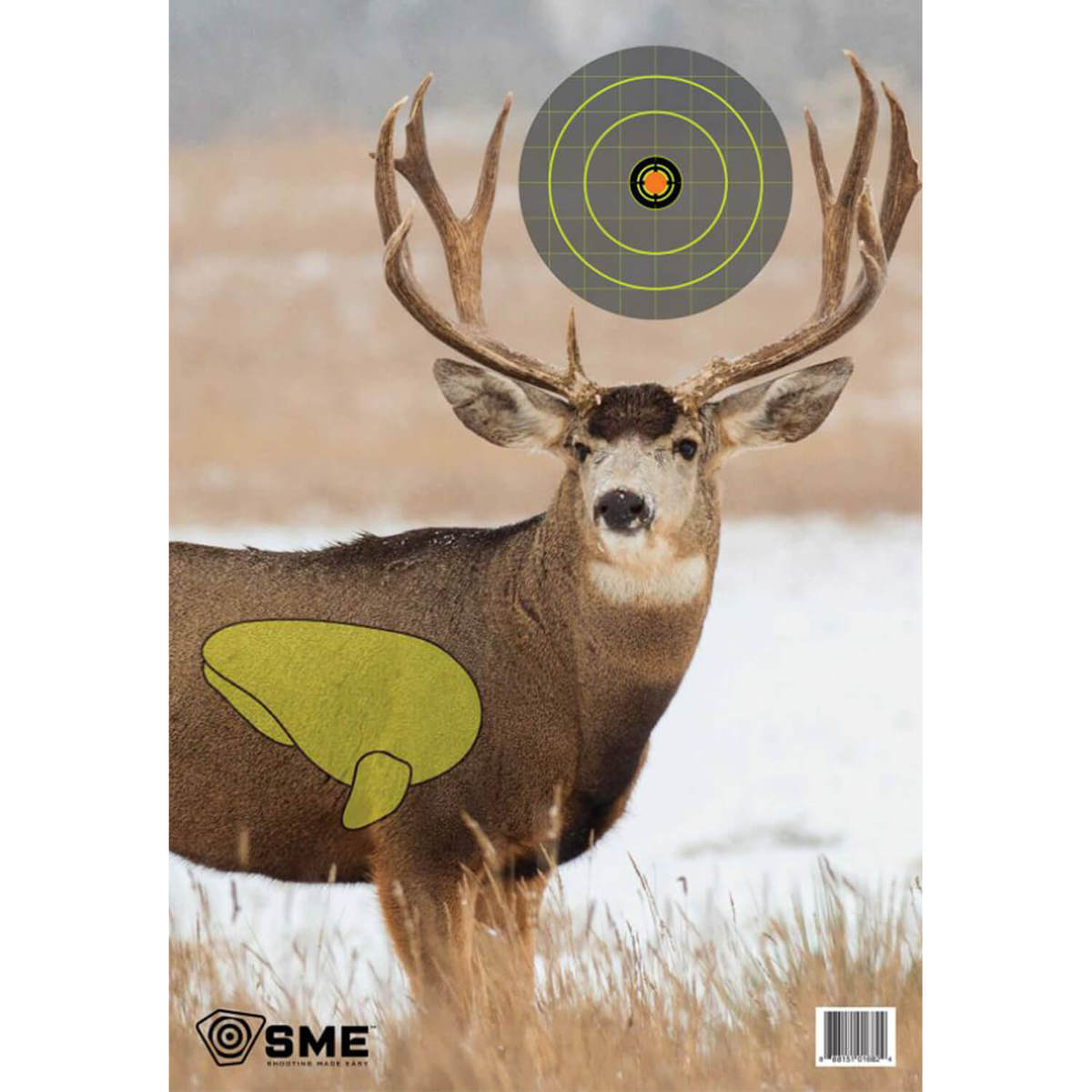 SME Muley Mule Deer Target - 3 Pack - Brown, Green, Orange, White 24in x 16in SME Muley Mule Deer Target - 3 Pack - Brown, Green, Orange, White 24in x 16in