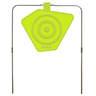 SME Self-Healing Gong Target With Stand - Green/Silver 8in