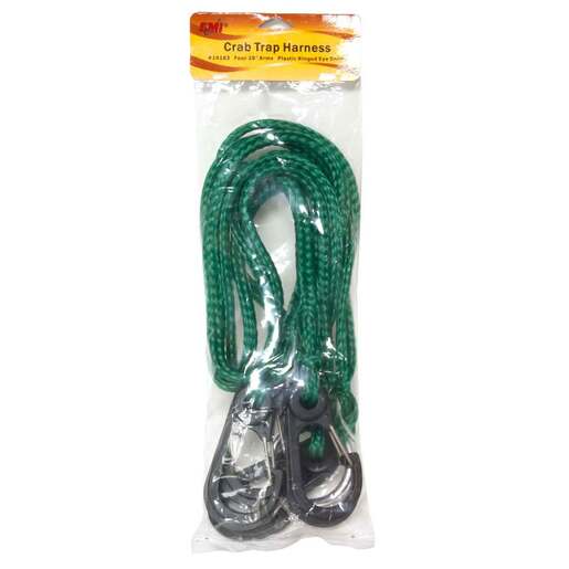 SMI 4-Arm Crab Trap Harness with Plastic Snaps - Green - Smi