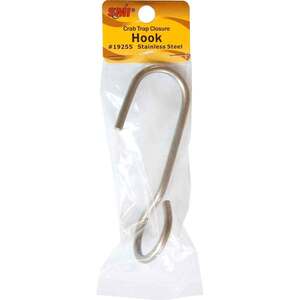 crab fishing hook 6 oz. Red Bait Engineered for serious saltwater anglers Beau Mac Stainless Crab Trap