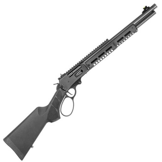 Smith and Wesson Model 1854 Stealth Hunter 45-70 Government Black Armorite Lever Action Rifle – 16.5in – Black