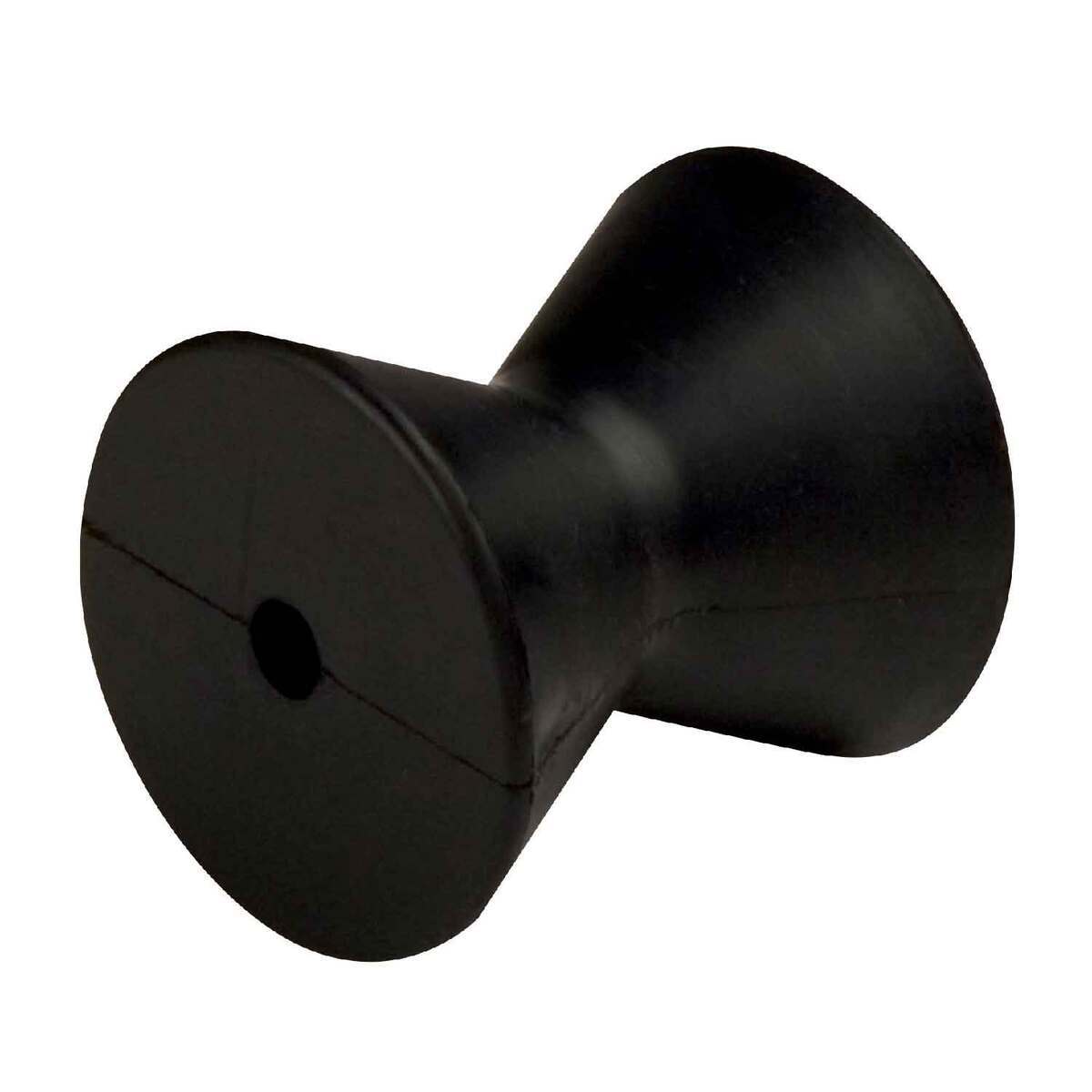 C.E. Smith Black Natural Rubber Bow Roller Boat Trailer Accessory C.E. Smith Black Natural Rubber Bow Roller Boat Trailer Accessory