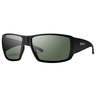 Smith Guide's Choice Polarized Sunglasses- Matte Black/ChromaPop Gray Green - Adult