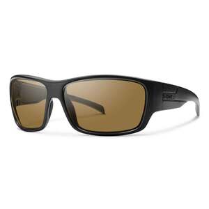 Smith Frontman Elite Polarized Sunglasses - Black/Brown