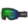 Smith Sequence OTG Snow Goggles - Black/Green Mirror  - Black Adult
