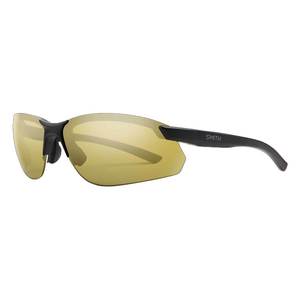 Smith Parallel MAX 2 Polarized Sunglasses - Matte Black/Gold Mirror