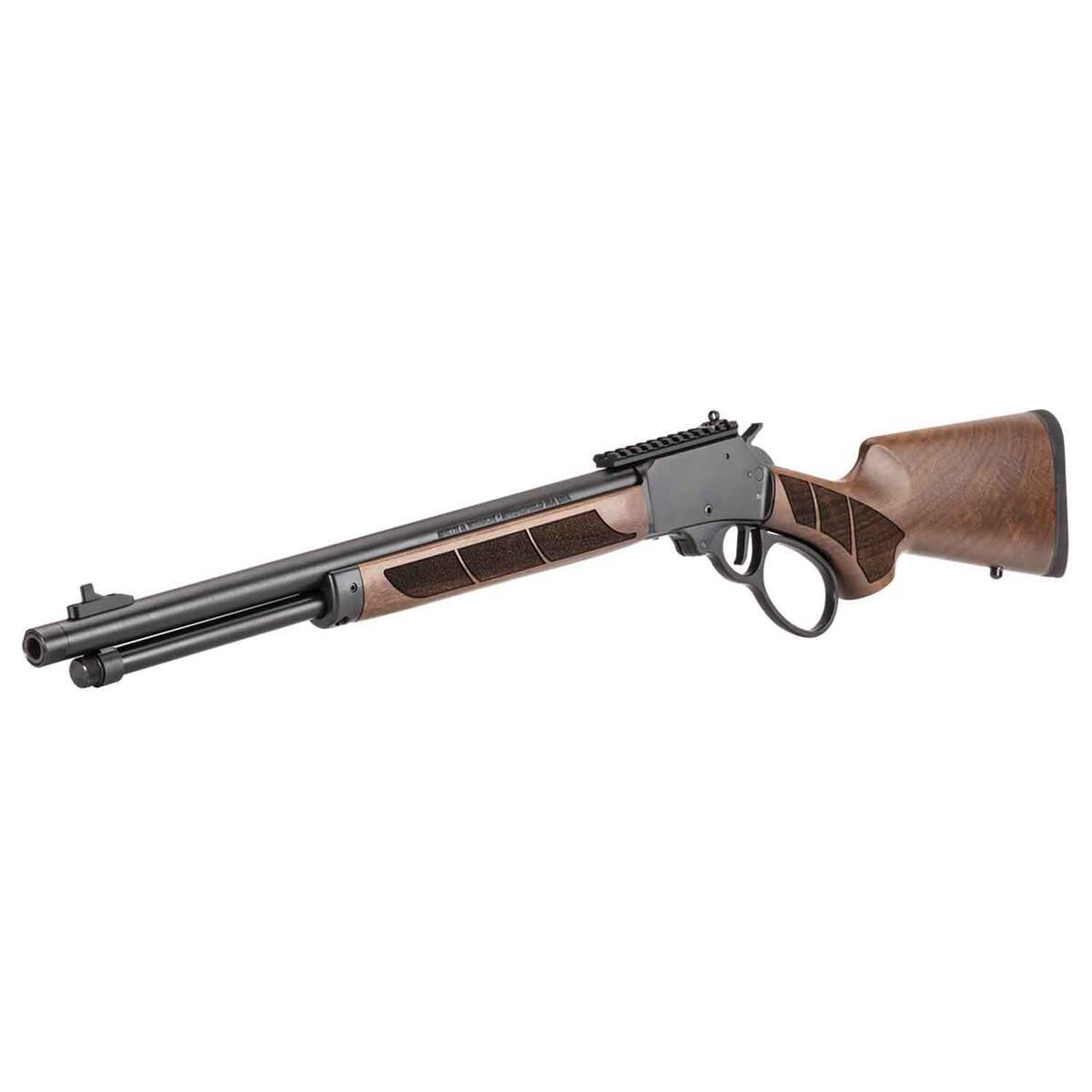 Smith & Wesson 1854 Series 44 Magnum Black Stainless Lever Action Rifle - 19.25in - Walnut Smith & Wesson 1854 Series 44 Magnum Black Stainless Lever Action Rifle - 19.25in - Walnut