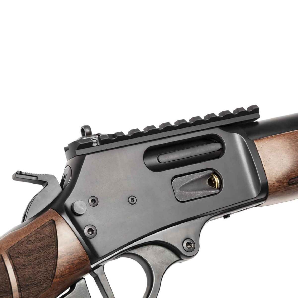 Smith & Wesson 1854 Series 44 Magnum Black Stainless Lever Action Rifle - 19.25in - Walnut Smith & Wesson 1854 Series 44 Magnum Black Stainless Lever Action Rifle - 19.25in - Walnut