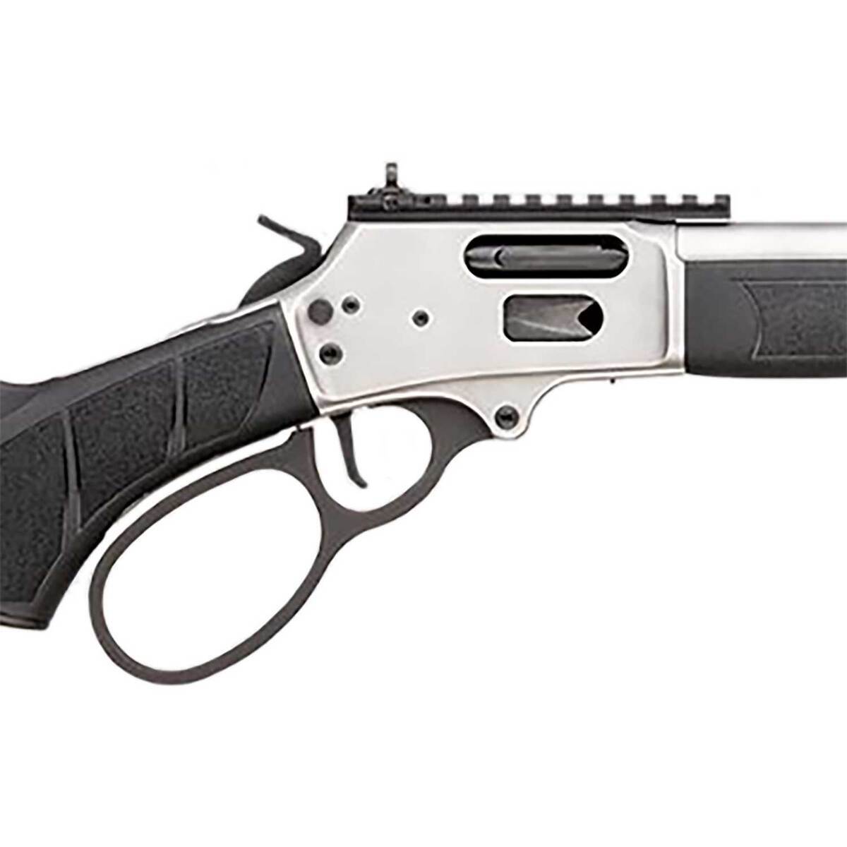 Smith & Wesson 1854 44 Magnum Stainless Lever Action Rifle - 19.25in - Black Smith & Wesson 1854 44 Magnum Stainless Lever Action Rifle - 19.25in - Black