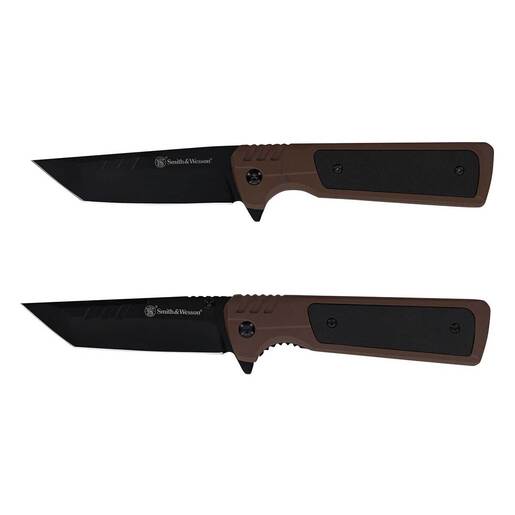 Smith & Wesson 1911 Combo Knife Set – Black