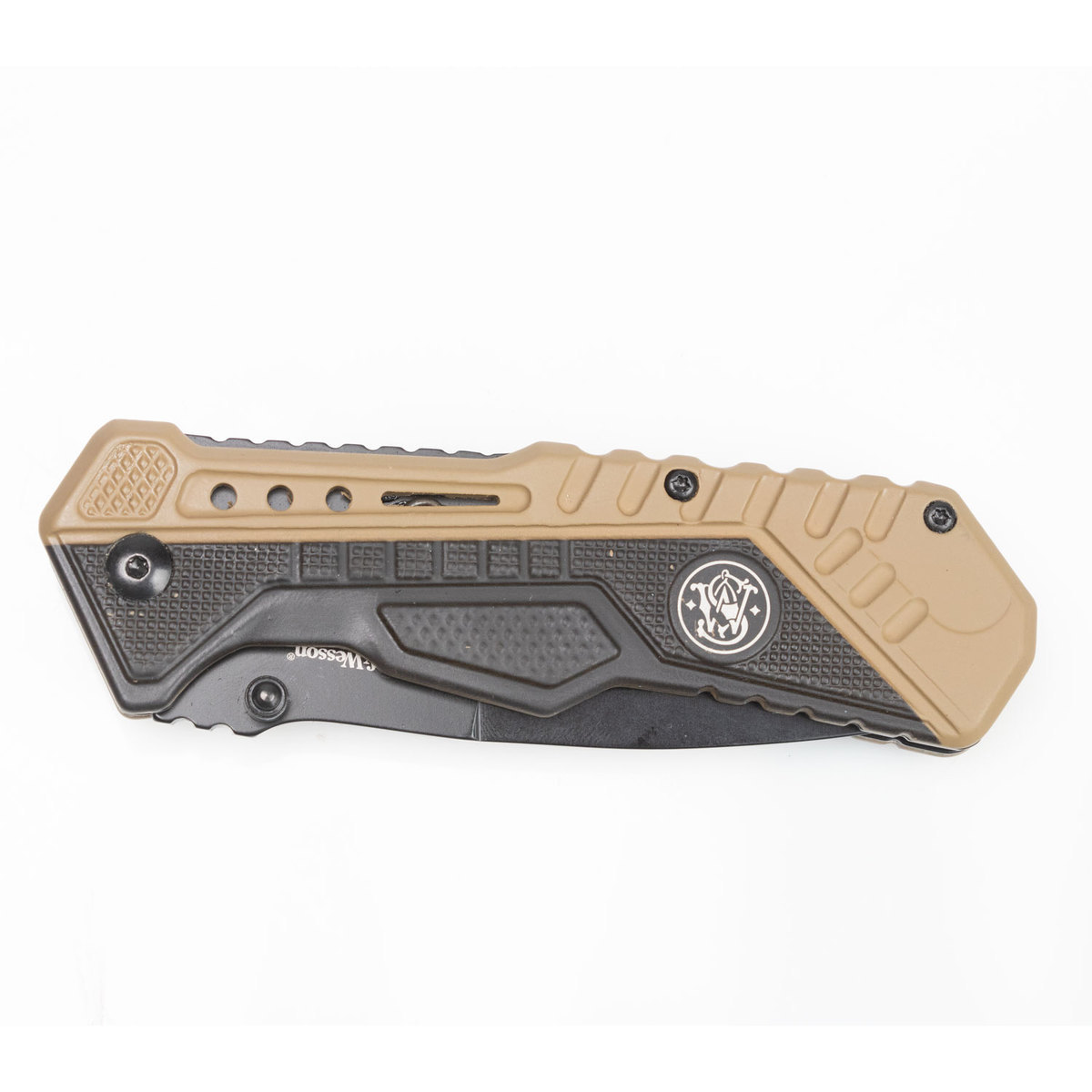 Smith & Wesson Spring Assist 3.5 inch Folding Knife - Flat Dark Earth Smith & Wesson Spring Assist 3.5 inch Folding Knife - Flat Dark Earth