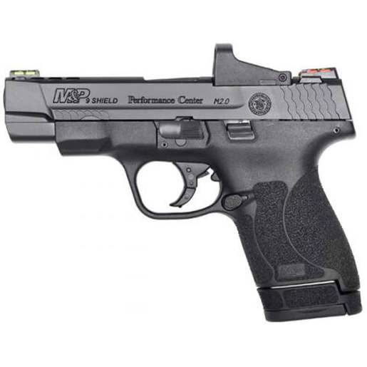 Smith & Wesson 9 Shield M2.0 Performance Center with Red Dot Sight 9mm Luger 4in Black Pistol – 8+1 Rounds – Subcompact