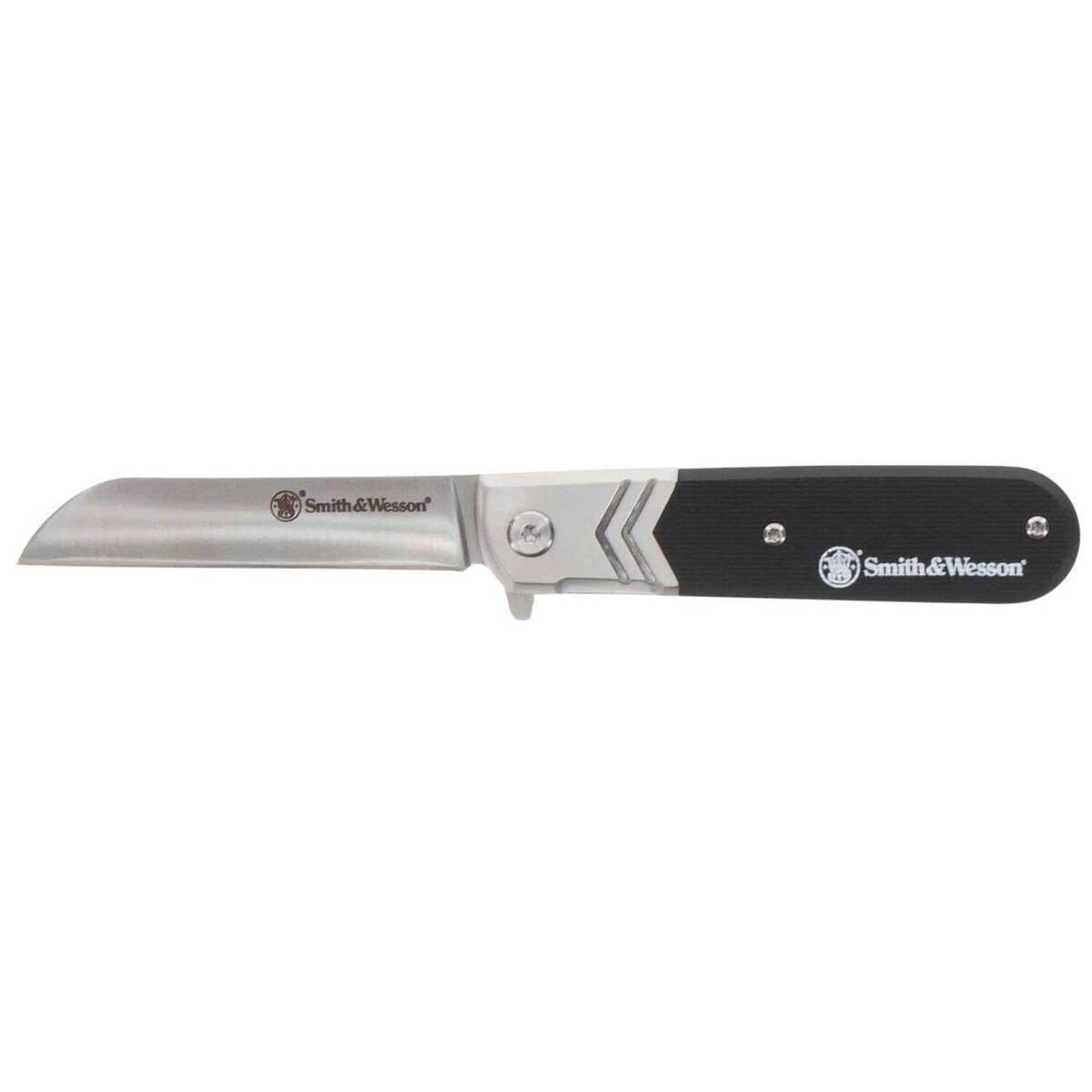 Smith & Wesson Barlow 2.75 inch Folding Knife - Black Smith & Wesson Barlow 2.75 inch Folding Knife - Black