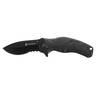 Smith & Wesson Black Ops Recurve 3.5 inch Folding Knife - Black