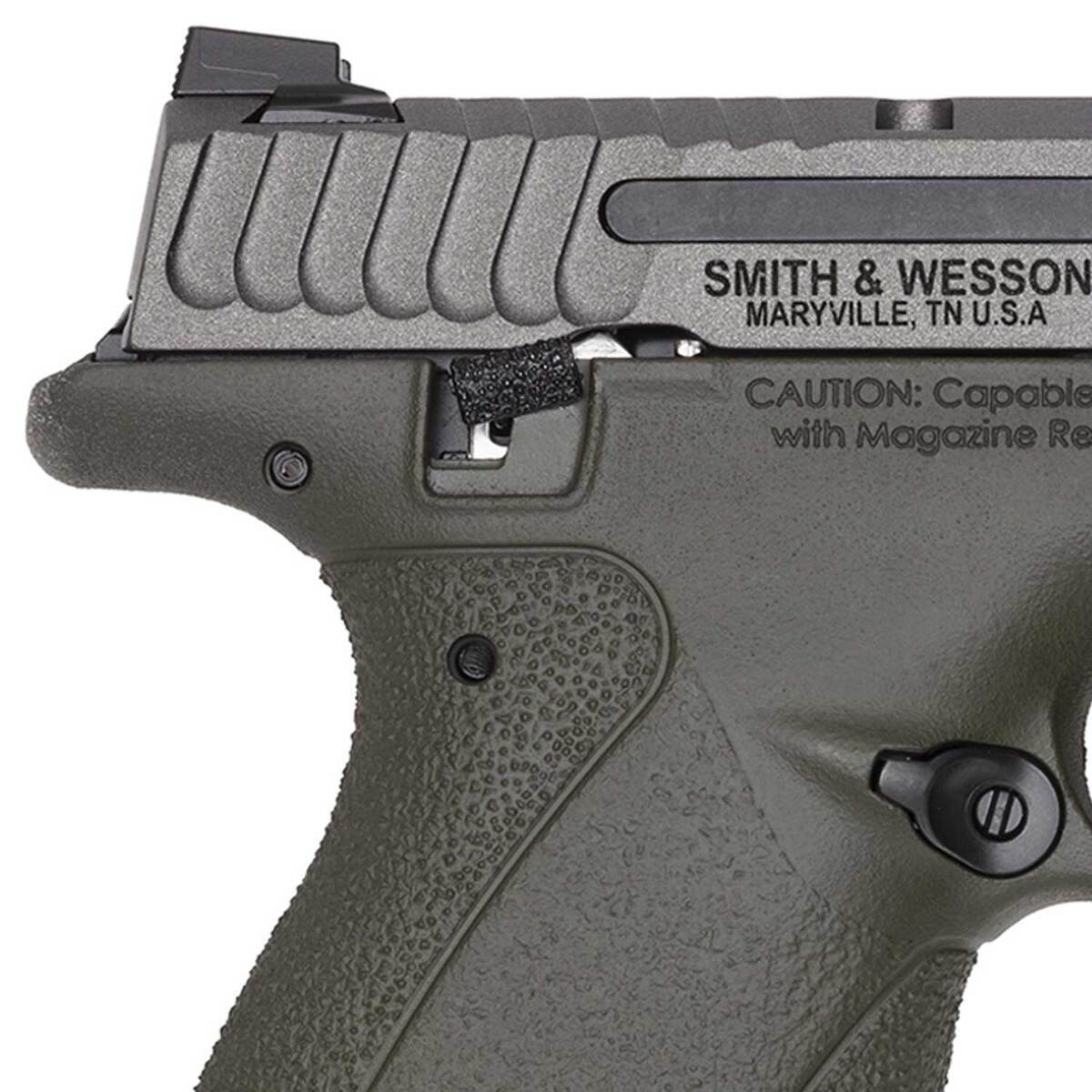 Smith & Wesson Bodyguard 2.0 TS 380 Auto (ACP) 2.75in Gray/OD Green Cerakote Pistol - 12+1 Rounds - OD Green Smith & Wesson Bodyguard 2.0 TS 380 Auto (ACP) 2.75in Gray/OD Green Cerakote Pistol - 12+1 Rounds - OD Green