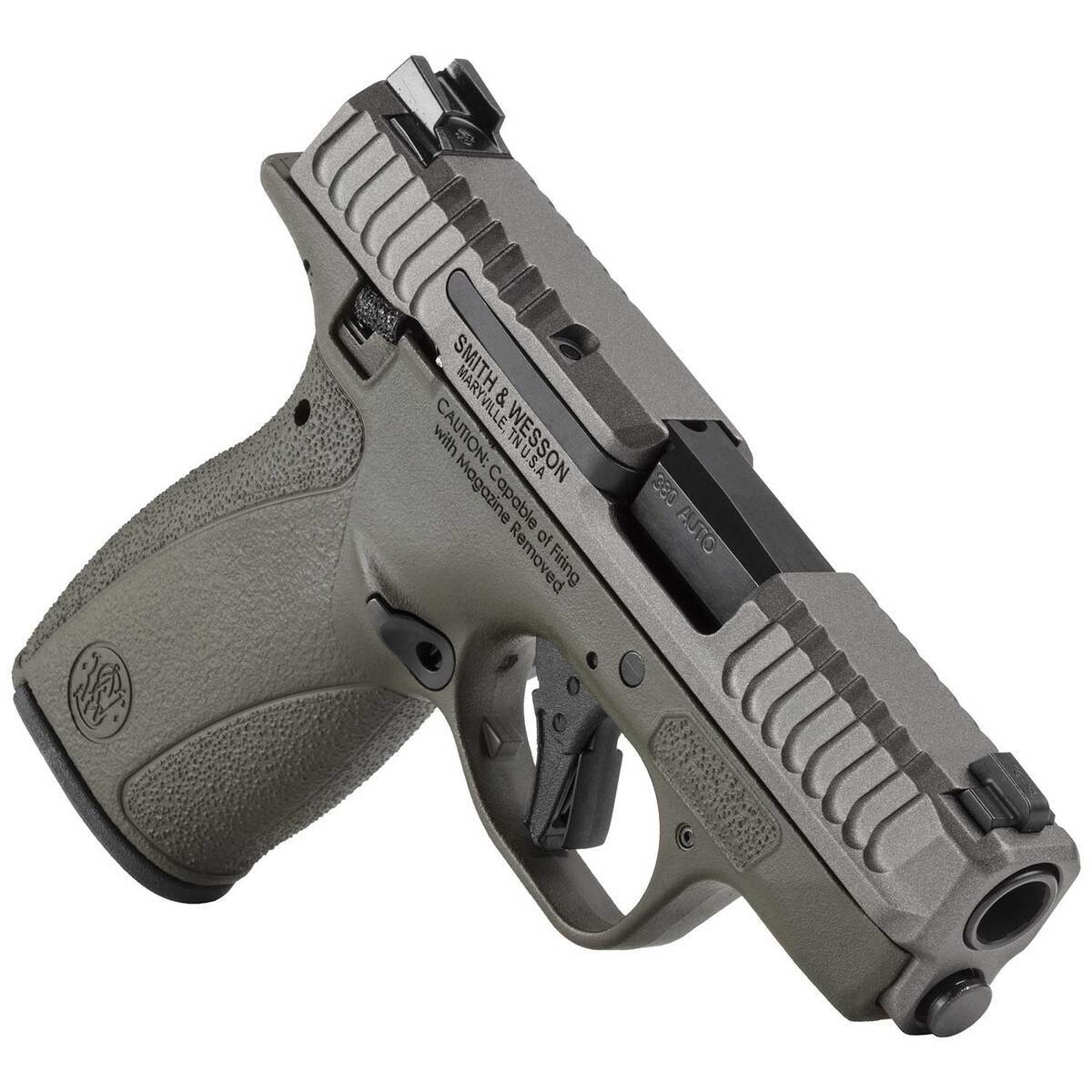 Smith & Wesson Bodyguard 2.0 TS 380 Auto (ACP) 2.75in Gray/OD Green Cerakote Pistol - 12+1 Rounds - OD Green Smith & Wesson Bodyguard 2.0 TS 380 Auto (ACP) 2.75in Gray/OD Green Cerakote Pistol - 12+1 Rounds - OD Green