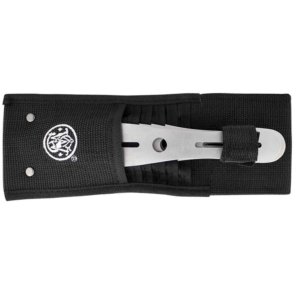 Smith & Wesson Bullseye 8 inch Throwing Knife Set - Stainless Steel Smith & Wesson Bullseye 8 inch Throwing Knife Set - Stainless Steel