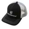 Smith & Wesson Classic Logo Trucker Hat - Black/White - One Size Fits Most - Black/White One Size Fits Most