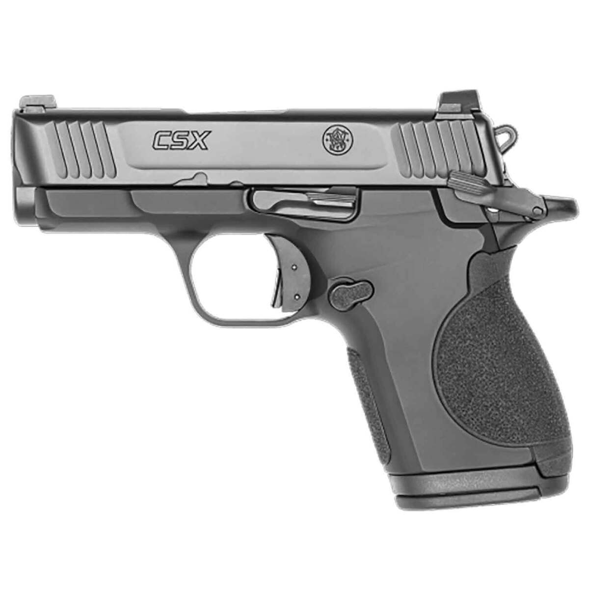 Smith & Wesson CSX 9mm Luger 3.1in Matte Black Pistol - 12+1 Rounds - Black Smith & Wesson CSX 9mm Luger 3.1in Matte Black Pistol - 12+1 Rounds - Black