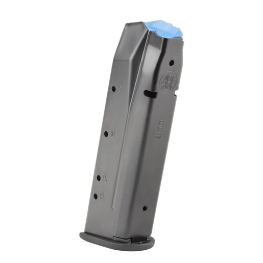 Smith & Wesson CSX Black 9mm Luger Handgun Magazine with Spacer – 17 Rounds