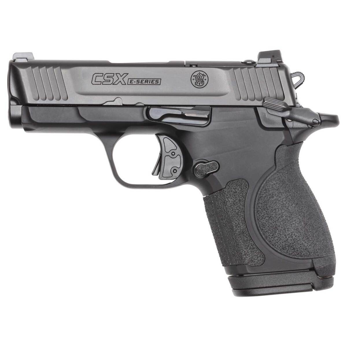 Smith & Wesson CSX E-Series 9mm Luger 3.1in Black Armornite Pistol - 17+1 Rounds - Black Smith & Wesson CSX E-Series 9mm Luger 3.1in Black Armornite Pistol - 17+1 Rounds - Black
