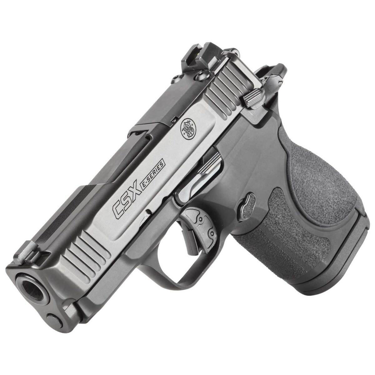 Smith & Wesson CSX E-Series 9mm Luger 3.1in Black Armornite Pistol - 17+1 Rounds - Black Smith & Wesson CSX E-Series 9mm Luger 3.1in Black Armornite Pistol - 17+1 Rounds - Black