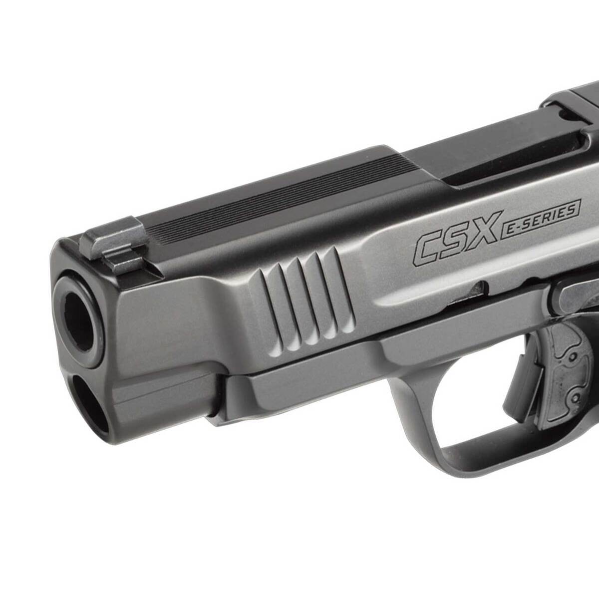 Smith & Wesson CSX E-series 9mm Luger 3.6in Black Armornite Pistol - 17+1 Rounds - Black Smith & Wesson CSX E-series 9mm Luger 3.6in Black Armornite Pistol - 17+1 Rounds - Black