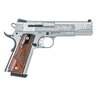 Smith & Wesson Engraved 1911 45 Auto (ACP) 5in Stainless Pistol - 8+1 Rounds - Gray
