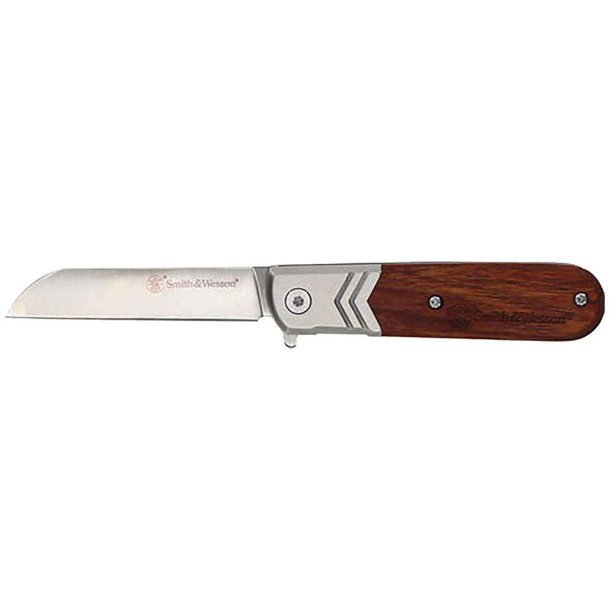 Smith & Wesson Executive Barlow 3 inch Folding Knife - Brown Smith & Wesson Executive Barlow 3 inch Folding Knife - Brown