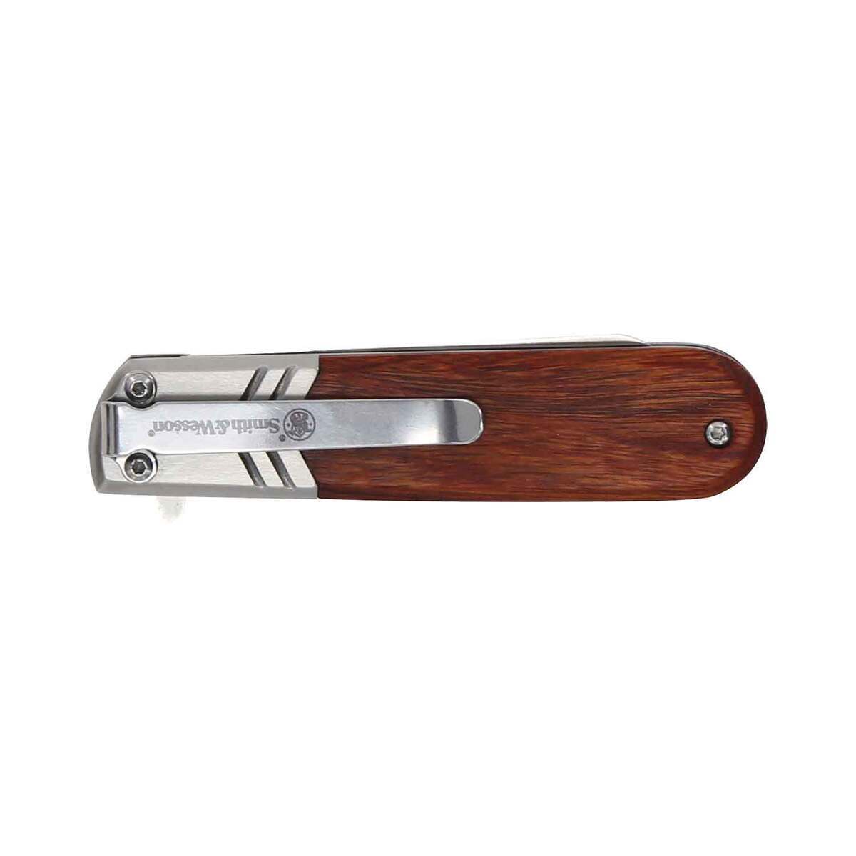 Smith & Wesson Executive Barlow 3 inch Folding Knife - Brown Smith & Wesson Executive Barlow 3 inch Folding Knife - Brown