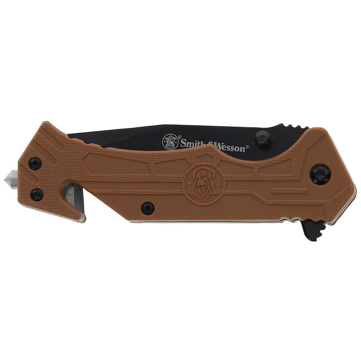 Smith & Wesson H.R.T. 3.25 inch Folding Knife - Coyote Tan Smith & Wesson H.R.T. 3.25 inch Folding Knife - Coyote Tan