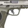 Smith & Wesson M2.0 10mm Auto 4.6in Stainless Steel Tungsten Gray Cerakote Pistol - 15+1 Rounds - Green