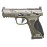 Smith & Wesson M2.0 10mm Auto 4in Stainless Steel Tungsten Gray Cerakote Pistol - 15+1 Rounds - Green