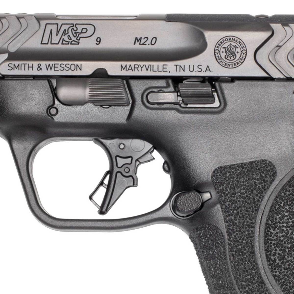 Smith & Wesson M2.0 Compact Carry Comp 9mm Luger 4.22in Black Pistol - 15+1 Rounds - Black Smith & Wesson M2.0 Compact Carry Comp 9mm Luger 4.22in Black Pistol - 15+1 Rounds - Black