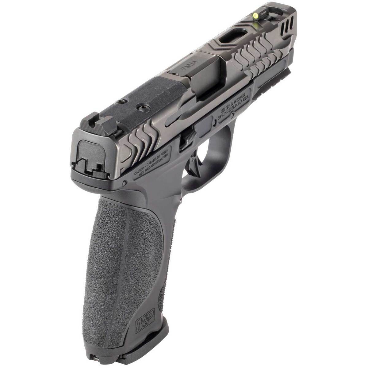Smith & Wesson M2.0 Metal Carry Comp 9mm Luger 4.22in Black Pistol - 17+1 Rounds - Black Smith & Wesson M2.0 Metal Carry Comp 9mm Luger 4.22in Black Pistol - 17+1 Rounds - Black