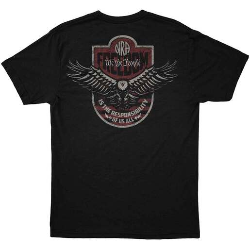 Smith & Wesson Men's NRA We The People Short-Sleeve Casual Shirt - Black XL - Smith & Wesson