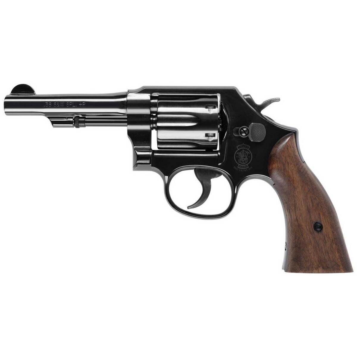 Smith & Wesson Model 10 Classic No Internal Lock K-Frame 38 Special 4in Blued Pistol - 6 Rounds Smith & Wesson Model 10 Classic No Internal Lock K-Frame 38 Special 4in Blued Pistol - 6 Rounds
