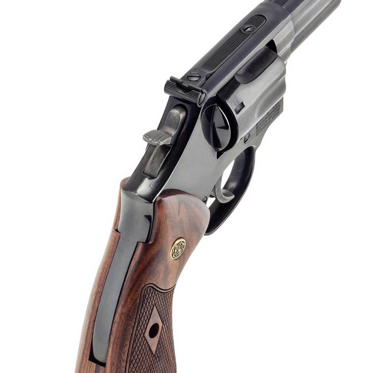 Smith & Wesson Model 19 Classic No Internal Lock K-Frame 357 Magnum 4.25in Blued Revolver - 6 Rounds Smith & Wesson Model 19 Classic No Internal Lock K-Frame 357 Magnum 4.25in Blued Revolver - 6 Rounds