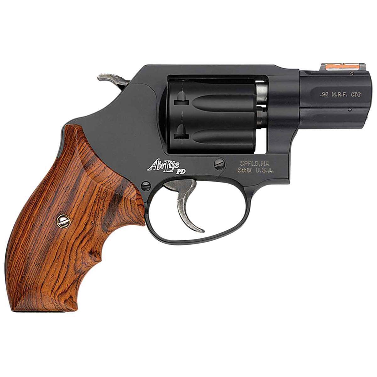 Smith & Wesson Model 351 PD 22 WMR (22 Mag) 1.87in Matte Black Revolver - 7 Rounds Smith & Wesson Model 351 PD 22 WMR (22 Mag) 1.87in Matte Black Revolver - 7 Rounds