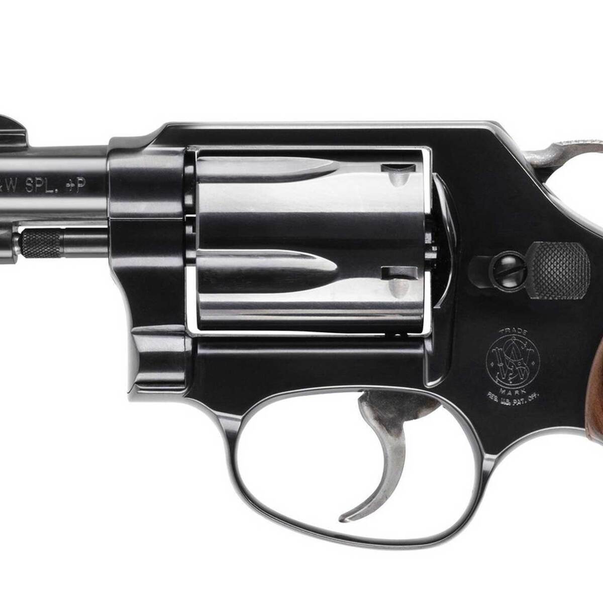 Smith & Wesson Model 36 Classic No Internal Lock J-Frame 38 Special 1.88in Blued Revolver - 5 Rounds Smith & Wesson Model 36 Classic No Internal Lock J-Frame 38 Special 1.88in Blued Revolver - 5 Rounds