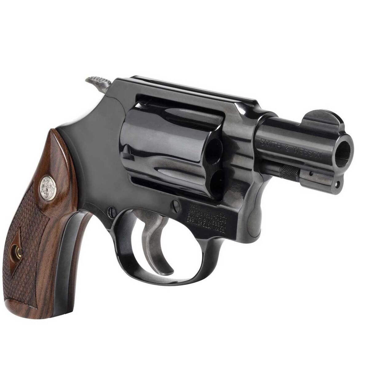 Smith & Wesson Model 36 Classic No Internal Lock J-Frame 38 Special 1.88in Blued Revolver - 5 Rounds Smith & Wesson Model 36 Classic No Internal Lock J-Frame 38 Special 1.88in Blued Revolver - 5 Rounds