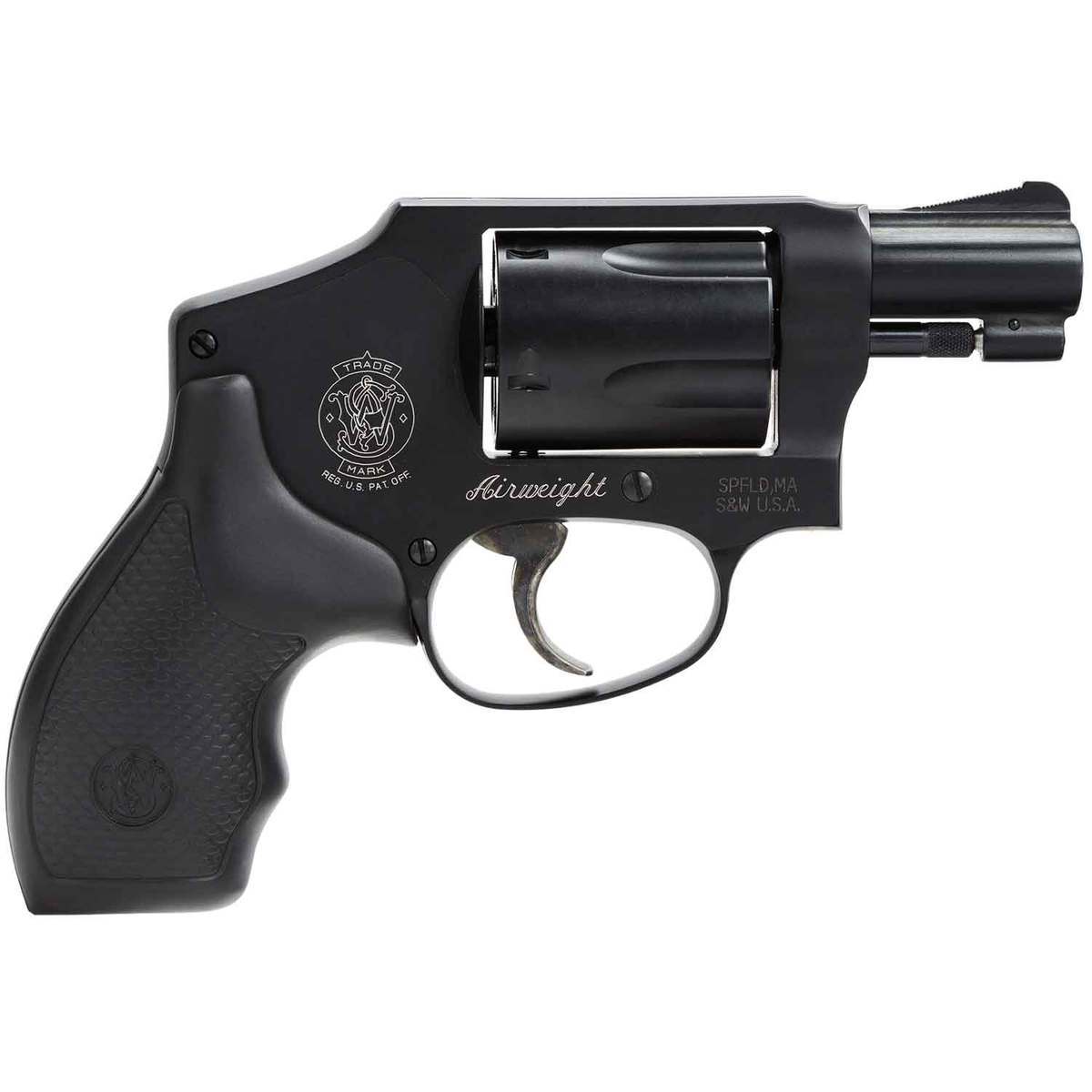 Smith & Wesson Model 442 38 Special 1.88in Matte Black Revolver - 5 ...