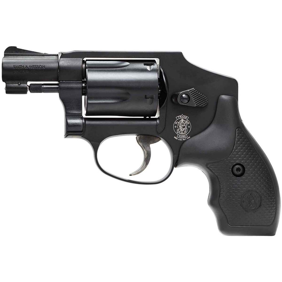 Smith & Wesson Model 442 38 Special 1.88in Matte Black Revolver - 5 ...