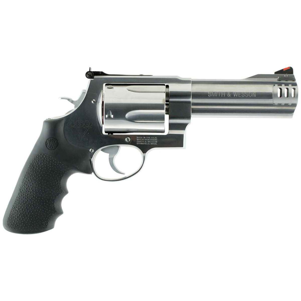 Smith & Wesson Model 460V 460 S&W 5in Stainless Revolver - 5 Rounds ...