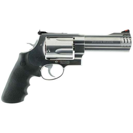 Smith & Wesson Model 460V 460 S&W 5in Stainless Revolver - 5 Rounds - Fullsize image