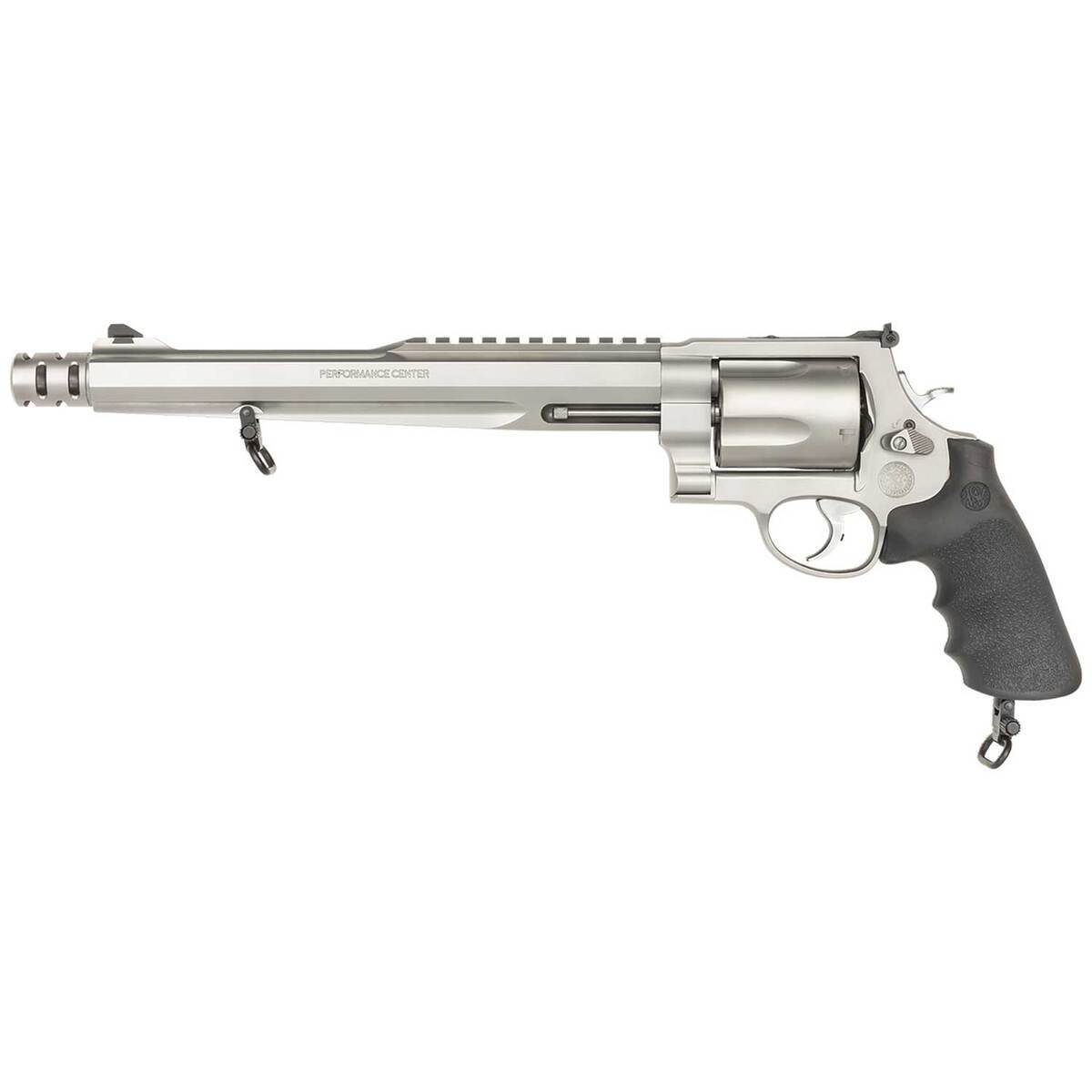 Smith & Wesson Model 500 Performance Center 500 S&W 10.5in Satin Stainless Revolver - 5 Rounds Smith & Wesson Model 500 Performance Center 500 S&W 10.5in Satin Stainless Revolver - 5 Rounds