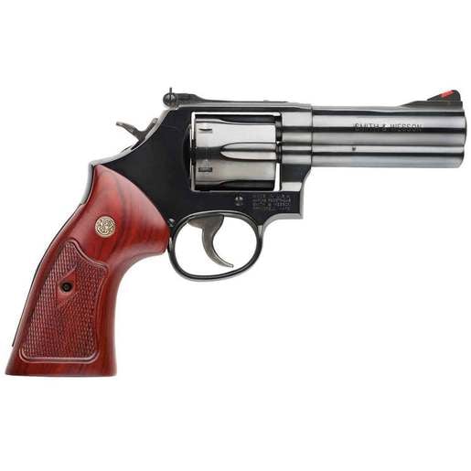 Smith & Wesson Model 586 357 Magnum 4in Blued Revolver - 6 Rounds image