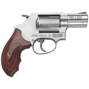 Smith & Wesson Model 60 357 Magnum 2.13in Stainless/Wood Revolver - 5 Rounds