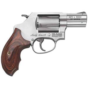 Smith & Wesson Model 60 w/Grip for Smaller Hands 357 Magnum 2.1in Stainless/Wood Revolver - 5 Rounds