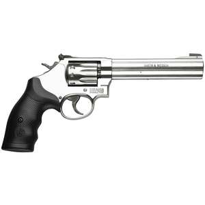 Smith & Wesson 617 22 Long Rifle 6in Satin Stainless Revolver - 10 Rounds
